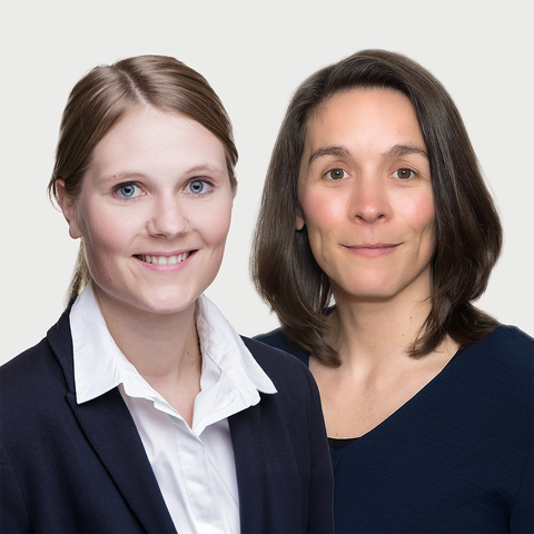 Portraits Livia Schwestermann und Daniela Müller